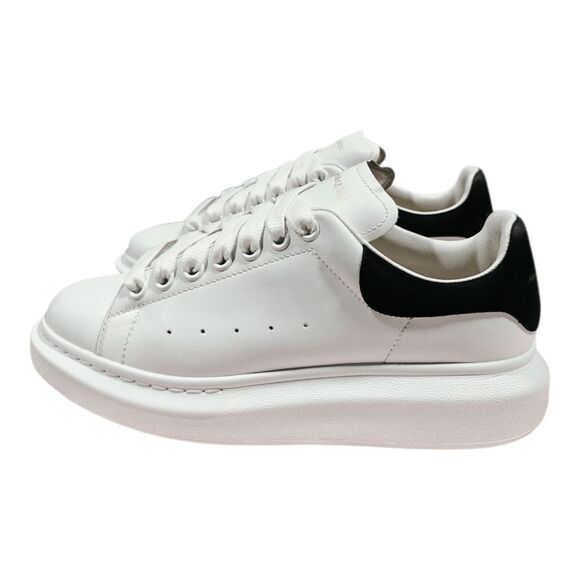 ALEXANDER MCQUEEN Oversize Leather Trainers Size 40.5D - Picture 3 of 9